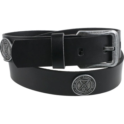 Leather & steel fashion Колан Луцифери - Черен - lsf2 36