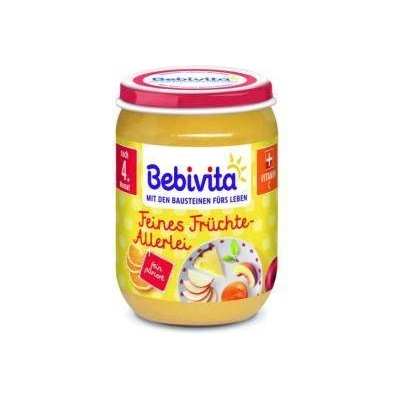Bebivita Пюре Bebivita, Различни плодове, 190гр, 4018852100416