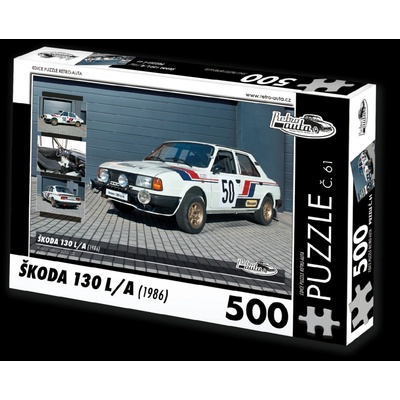 Retro-auta č. 61 Škoda 130 L,A 1986 500 dielov