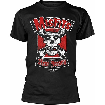 Metal Plastic Head Misfits BIKER DESIGN černá