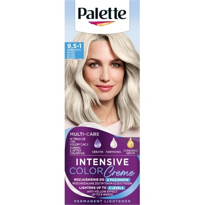 Schwarzkopf Palette Intensive Color Creme 9.5-1 striebroplavý