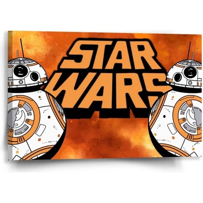 Sablio Obraz Star Wars Ohnivé pozadie - 60x40 cm