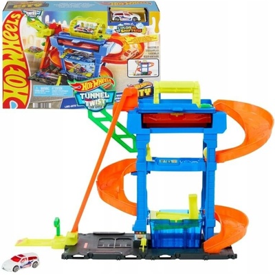Mattel Hot Wheels City automyčka měnící barvu HNT80