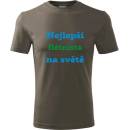 Tričko nejlepší flétnista na světě dárek pro flétnistu army