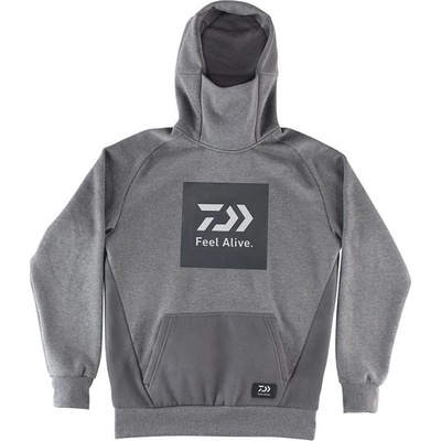 Daiwa mikina D-Vec Snood Hoodie Feel Alive