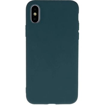 Pouzdro 1Mcz Matt TPU ochranné silikonové Xiaomi Mi 11 Lite Mi 11 Lite 5G tmavě zelené