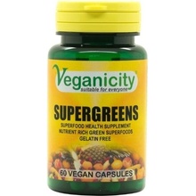 Veganicity SuperGreens Superfoods mix 60 kapsúl