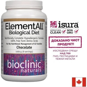 Natural Factors Елементна диета - ElementAll Biological Diet с вкус на шоколад, 1404 g прах Natural Factors (9236 BCN)