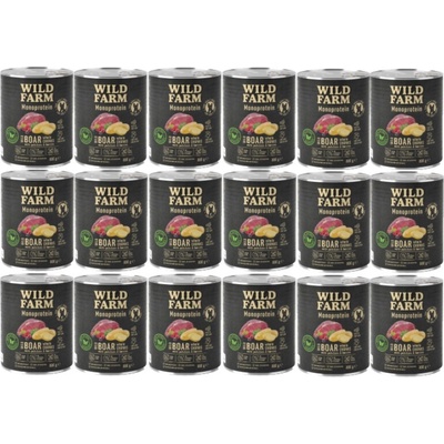 Wild Farm Monoprotein Wild Boar 18 x 800 g