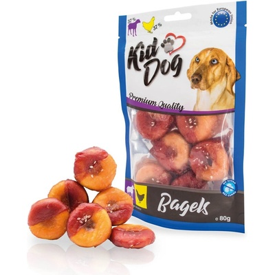 KIDDOG jehněčí & kuřecí Bagel 80 g