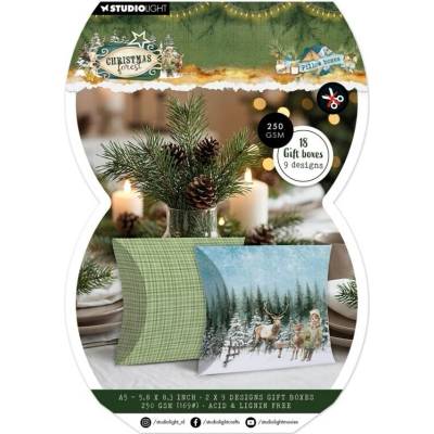 Studio Light DIY Dárkové krabičky Christmas Forest A5 - Vánoční lesík
