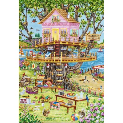 Grafika - Puzzle Tree House - 1 000 piese