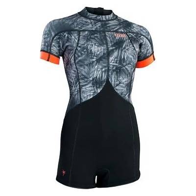 ION Amaze Shorty 2.5 SS Back Zip women black-flowers