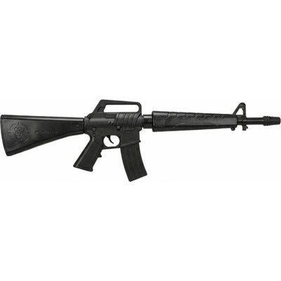 HafoToys Kapslíková kovová puška M16 s dlouhou hlavní série V535 černá