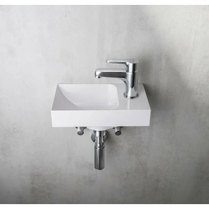 SAPHO Small Piccolino 30,8x17 cm right white (PK305)