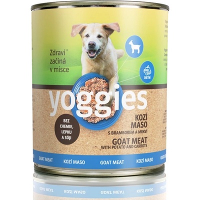 Yoggies kozie mäso so zemiakmi a mrkvou 800 g