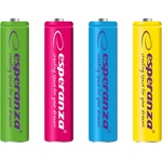 Esperanza Акумулаторна батерия NI-MH AAA 1000mAh 4 бр 73337 (EZA107)