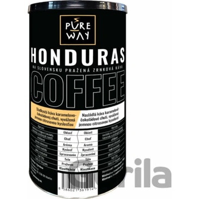 Honduras odrodová káva v darčekovej tube Pure Way zrnková 350 g