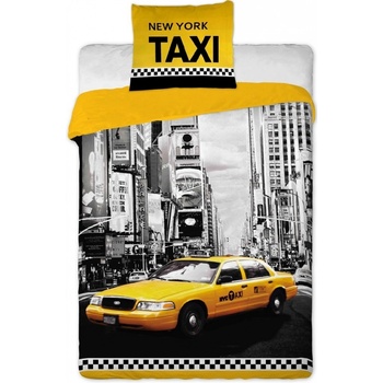 Jerry Fabrics bavlna obliečky New York Taxi 140x200 70x90