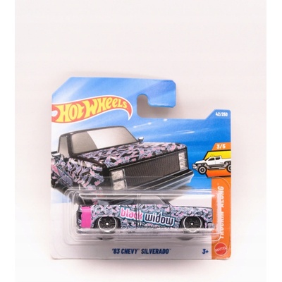 Mattel Hot Wheels '83 Chevy Silverado Čierny