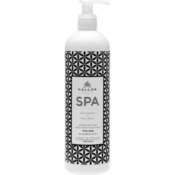 Kallos SPA Men Pánsky sprchový gél 3v1 500 ml