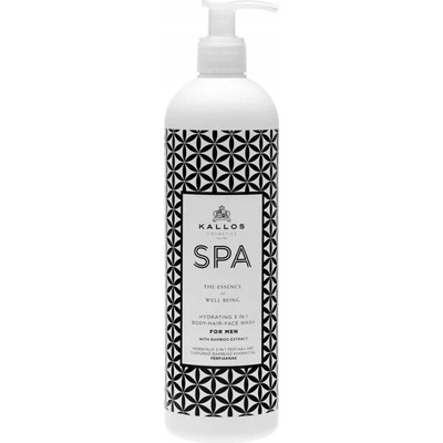 Kallos SPA Men Pánsky sprchový gél 3v1 500 ml