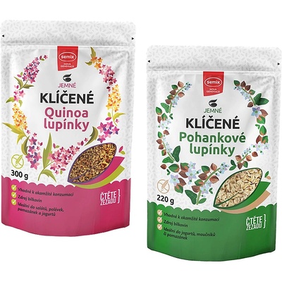 Semix Bezlepkové lupienky naklíčené Quinoa naklíčená 300 g