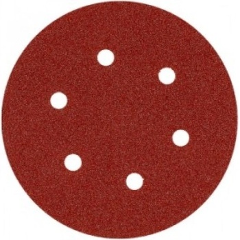 Smirdex 330 kruhový výsek duroflex 150mm 6 dier P120