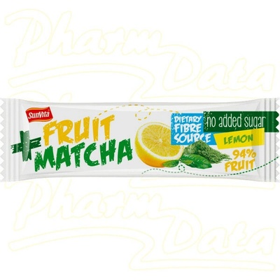 SunVita Fruit Matcha ovocná tyčinka citron 30 g