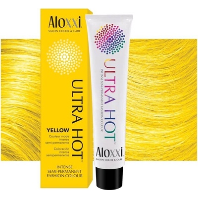 ALOXXI ULTRA HOT Žlutá barva semi-permanentní 125 ml