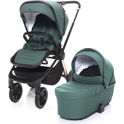 Zopa Dvojkombinácia MOVE CROSS 2 + korba XL + adaptér 2024 Antique Green/Gold