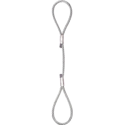 VT Nerezové vázací lano 5 mm oko-oko, 6 m