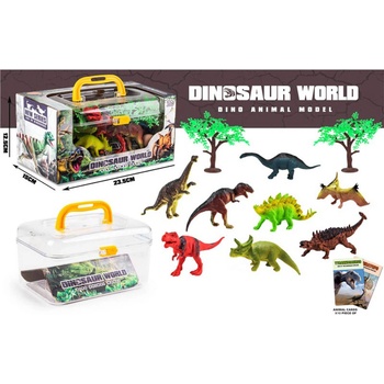 Armtoys КОМПЛЕКТ ДИНОЗАВРИ ЗА ИГРА 8 БР. В КУФАР