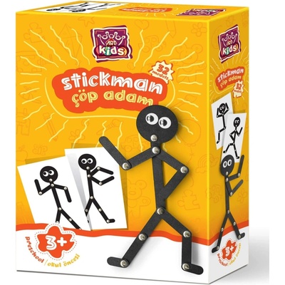 ART Puzzle hra pre deti Stick Man