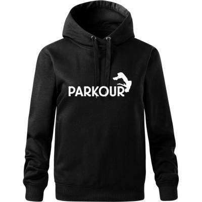 Parkour salto Oversized mikina dámská Moon kratší + širší Černá – Hledejceny.cz