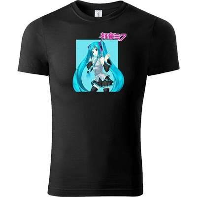 Animerch Tričko Vocaloid černá