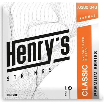 Henry`s Strings HNSBE Classic Nylon Silver - 0280“ - 043“