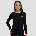 GymBeam Дамска тениска Basic Long Sleeve T-Shirt Black S