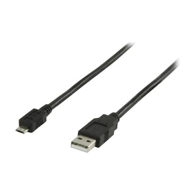 Кабел USB конектор Kolink USB 2.0 A (мъжки) - micro B (мъжки) 0, 5 м VLCP60500B05 (VLCP60500B05)