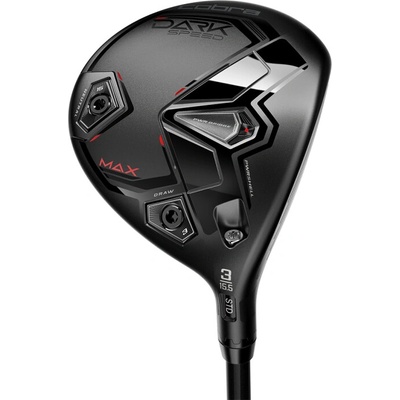 Cobra Dark Speed Max 3 HZRDUS Red CB50 dřevo pravé 15,5° Regular – Zboží Mobilmania