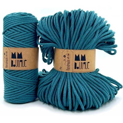MMboutique bavlněná šňůra 4mm Azure blue Varianta návinu: Přadeno