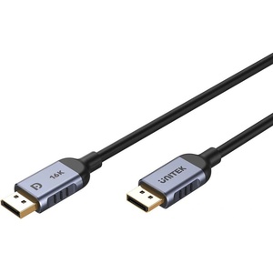 Unitek C1626GY01-3M DisplayPort 2.1 кабел, 3м, черен (C1626GY01-3M)