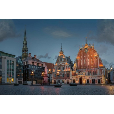 DIMEX ART Флизелинов фототапет къщата на черноглавите 375 x 250 см