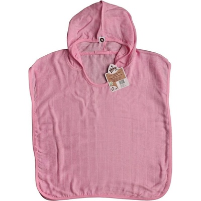 Bambusové mušelínové pončo XKKO BMB Silver Little Stars