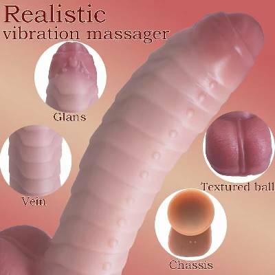 Lovelily Římský plisovaný mimozemský penis