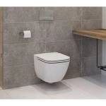 Cersanit Тоалетна чиния Cersanit Caspia New Clean On с капак с плавно затваряне (K701-103)