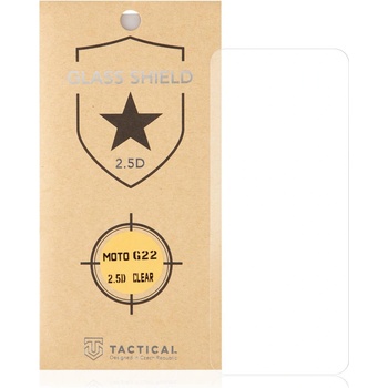 Tactical Glass Shield 2.5D стъклен протектор за Motorola Moto G22 - Прозрачен KP25824 (25824)