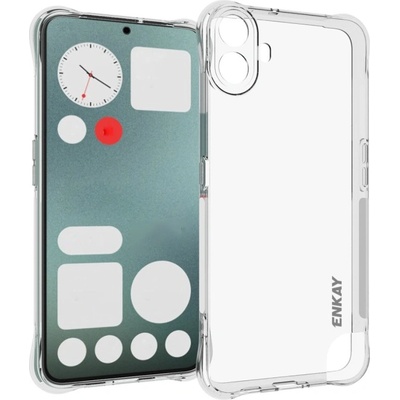 Nothing CMF Phone 1 Удароустойчив ENKAY Силиконов Калъф и Протектор