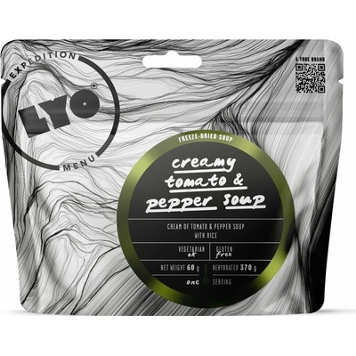 Lyofood Krémová rajská polévka s pepřem a rýží 370g