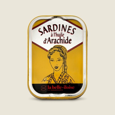 La Belle Illoise Sardinky v arašídovém oleji, 115g